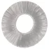 Pulselock Cocktura - ribbet TPE-penisring (gennemsigtig) - 19 mm