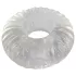 Pulselock Cocktura - ribbet TPE-penisring (gennemsigtig) - 19 mm