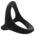 Pulselock Taur - Y-formet penis- og testikelring (sort) - S