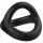 Pulselock Taur - Y-formet penis- og testikelring (sort) - M