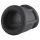 Pulselock Cocktura - riflet silikone penisring (sort) - 30 mm