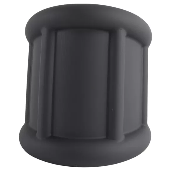 Pulselock Cocktura - riflet silikone penisring (sort) - 30 mm