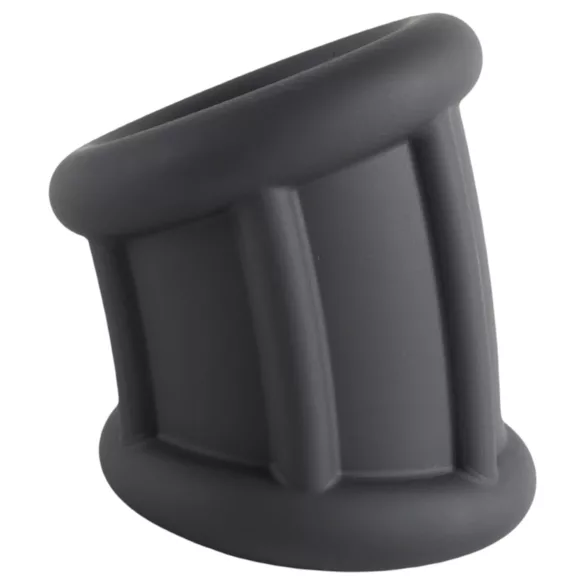 Pulselock Cocktura - riflet silikone penisring (sort) - 30 mm
