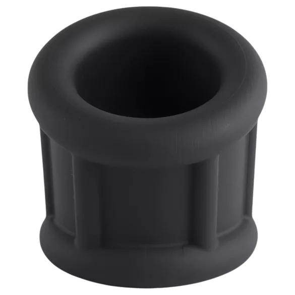 Pulselock Cocktura - riflet silikone penisring (sort) - 30 mm