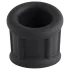 Pulselock Cocktura - riflet silikone penisring (sort) - 30 mm