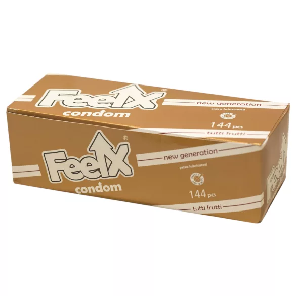 FeelX - kondomer - tutti frutti smag - 144 stk