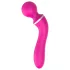 Lonely 2in1 - g-punkt vibrator og massager - 3 hoveder - pink