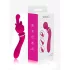 Lonely 2in1 - g-punkt vibrator og massager - 3 hoveder - pink