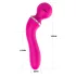 Lonely 2in1 - g-punkt vibrator og massager - 3 hoveder - pink