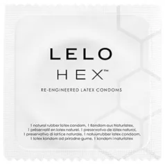 LELO Hex Original - kondom - ultra tynd latex - 1 stk
