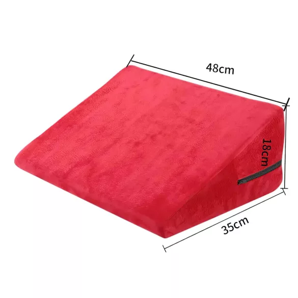Desirel Magic Pillow - kilepude til sex - lille (rød)