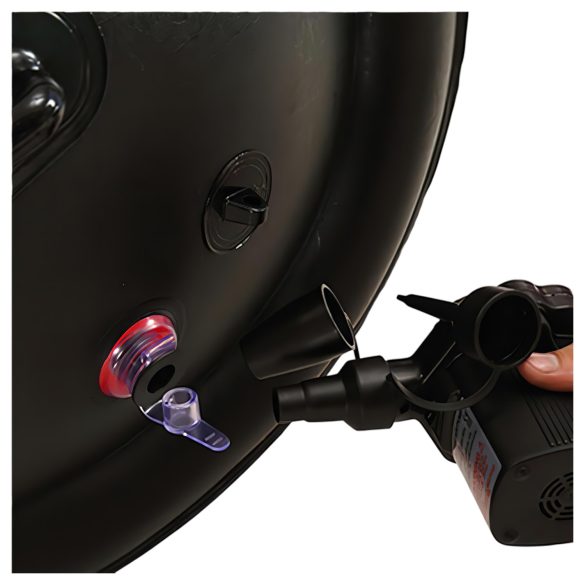 Magic Pillow - Oppustelig BDSM sexmøbel med håndjern - stor - rød