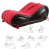 Desirel Magic Pillow - Oppusteligt BDSM-sexmøbel - med håndjern (rød)