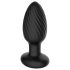 Funny Me 360 - vandtæt anal vibrator (sort)