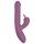 Funny Me Rabbit Bunny - genopladelig vibrator med klitorisstimulator (lilla)