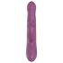Funny Me Rabbit Bunny - genopladelig vibrator med klitorisstimulator (lilla)