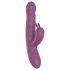 Funny Me Rabbit Bunny - genopladelig vibrator med klitorisstimulator (lilla)