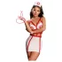 JSY 086 - sygeplejerskekostume (hvid)