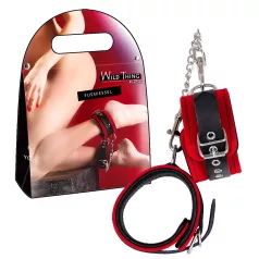 ZADO - læder ankelmanchetter (rød)