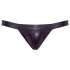 Svenjoyment - jockstrap - skinnende - sort - XXL