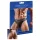 Skinnende - herretrusse - transparent indsats - sort