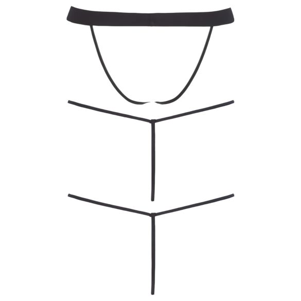 Svenjoyment - herretangasæt - 3 dele - sort - S-L