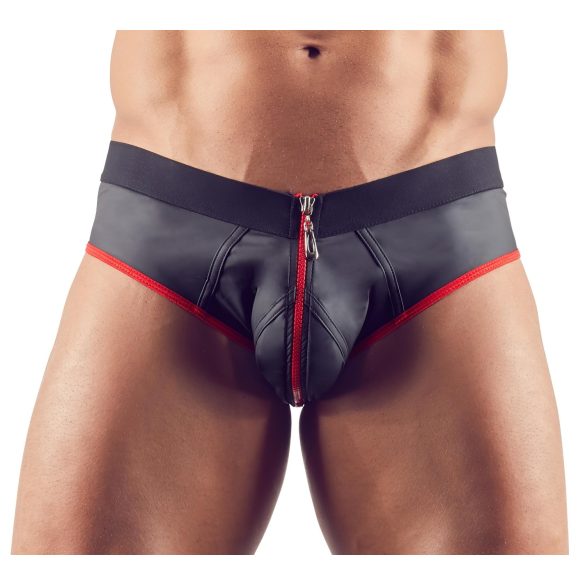Svenjoyment - jockstrap med åben front - sort - L