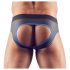 Svenjoyment - jockstrap med åben front - sort/blå - L
