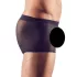 Svenjoyment - 2-delt sort gennemsigtig boxershorts-sæt (S-L)