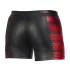 NEK - herreboxershorts med lynlås - rød sideindsats - sort