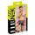NEK - herreboxershorts med lynlås - rød sideindsats - sort - M