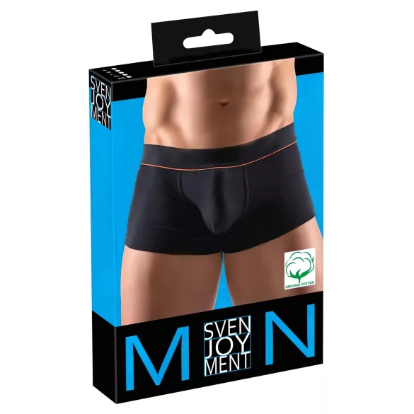 Svenjoyment - komfortable økobomulds boxershorts (sort)