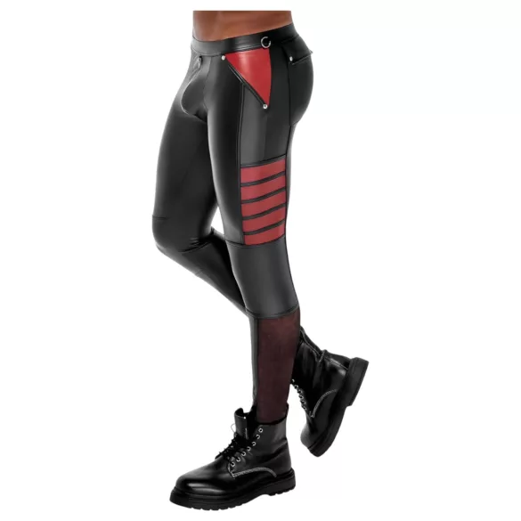 NEK - leggings til mænd - lang model - sort - XL