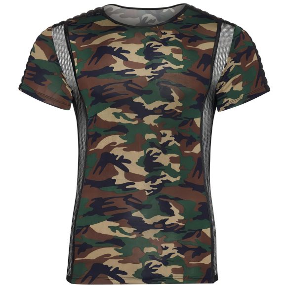 NEK - camouflage herre t-shirt (grøn-brun)