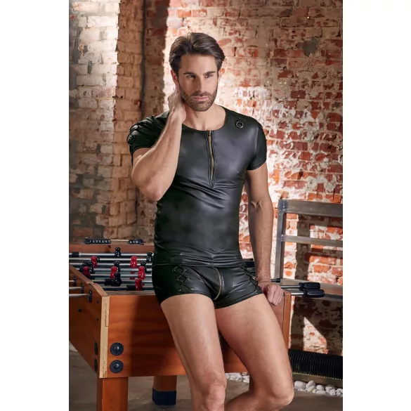 NEK - mat sortær, kortærmet herretrøje - L