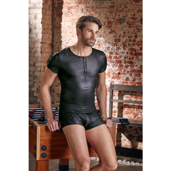 NEK - mat sortær, kortærmet herretrøje - 2XL