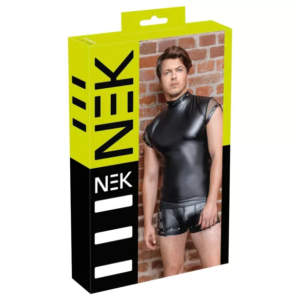 NEK - nittet, netindsats herretrøje (sort)