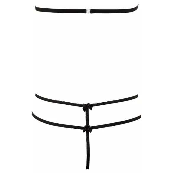 Cottelli - Åben blondesæt - sort - L