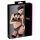 Cottelli - blonde-bh sæt med krave (sort) - 85B/L