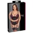 Cottelli Plus Size - bh sæt - rød - store størrelser - 90C/XL