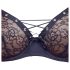 Cottelli Party - snøret bh-sæt (sort) - 80B/M