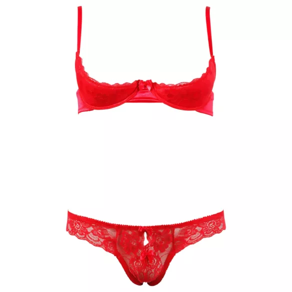 Cottelli - bh-sæt - løftende - sort - 80B/M