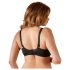 Cottelli Plus - Push-up BH (sort) - 95D