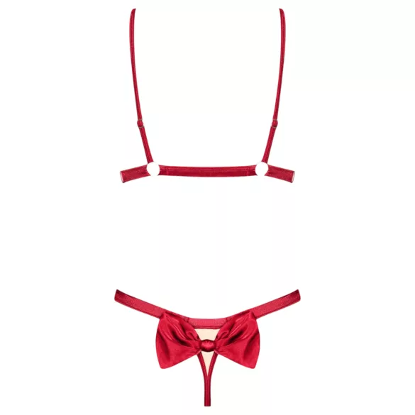 Obsessive Rubinesa - lingerisæt - sexet design - rød