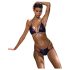 Obsessive Balitta - skinnende, halterneck bikini (lilla)