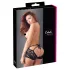 Cottelli - fransk trusse - pikant blonde - sort - M