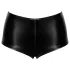 Noir - skinnende shorts (sort)