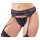 Cottelli - blonder hofteholder og g-streng (sort) - XL
