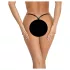Noir - tanga - blank look - sort - L/XL