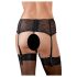 Cottelli - Sort basis strømpeholder - XL